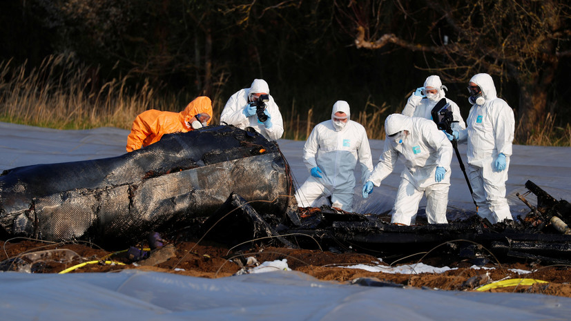 Тела погибших при крушении самолёта в ФРГ доставили во Франкфурт