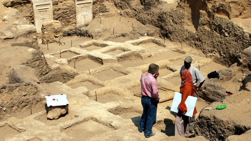 В Египте обнаружен саркофаг с мумией
