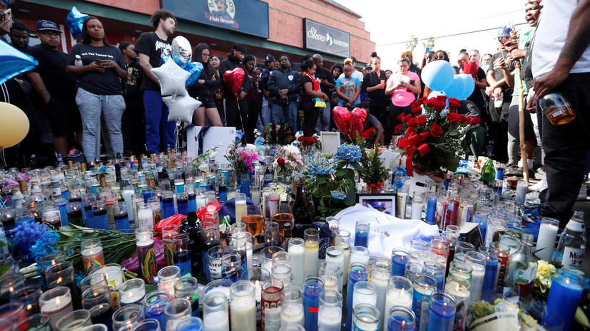 В США 19 человек пострадали из-за давки у мемориала Nipsey Hussle