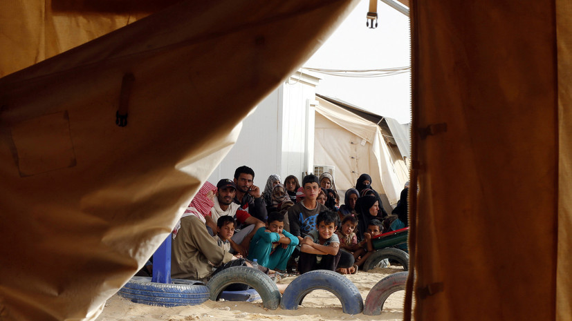 Россия и Сирия сообщили о бедственном положении беженцев в лагере «Эр-Рукбан»