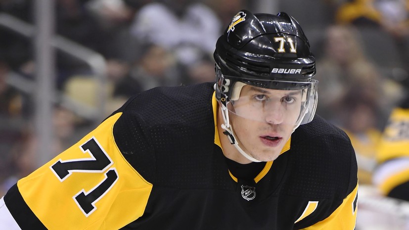 Российский форвард клуба НХЛ «Питтсбург» Малкин близок к возвращению в строй после травмы