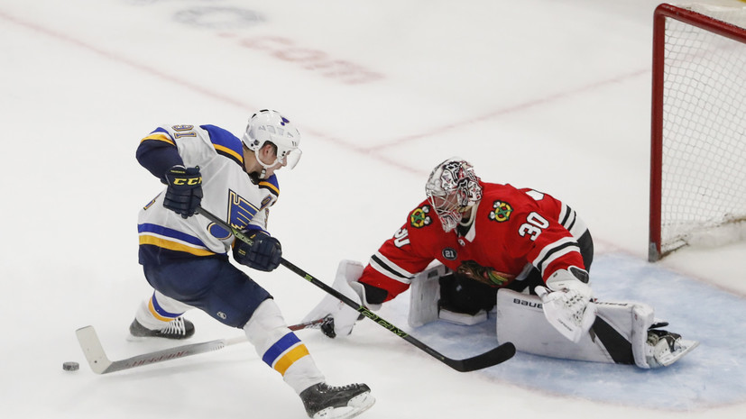 «Чикаго» обыграл «Сент-Луис» в НХЛ, Анисимов и Тарасенко забросили шайбы