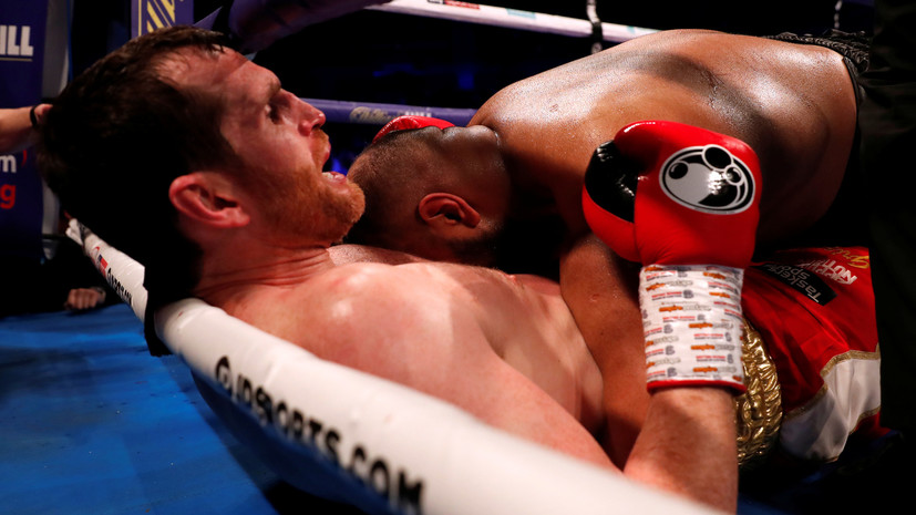 Британский боксёр Али извинился за укус соперника