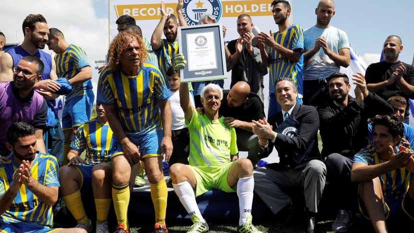 Израильтянин в 73 года стал самым возрастным футболистом в истории 