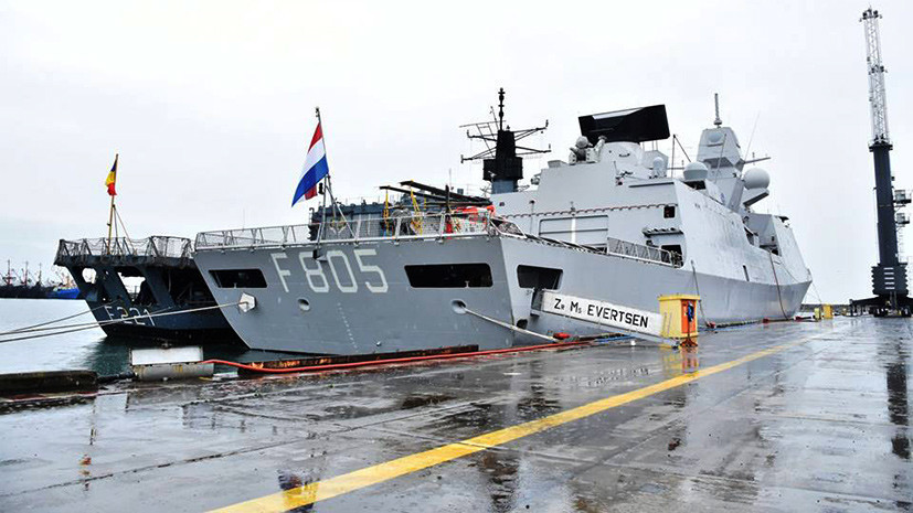 «Очередной шаг к эскалации»: в Чёрном море прошли совместные учения НАТО и Грузии