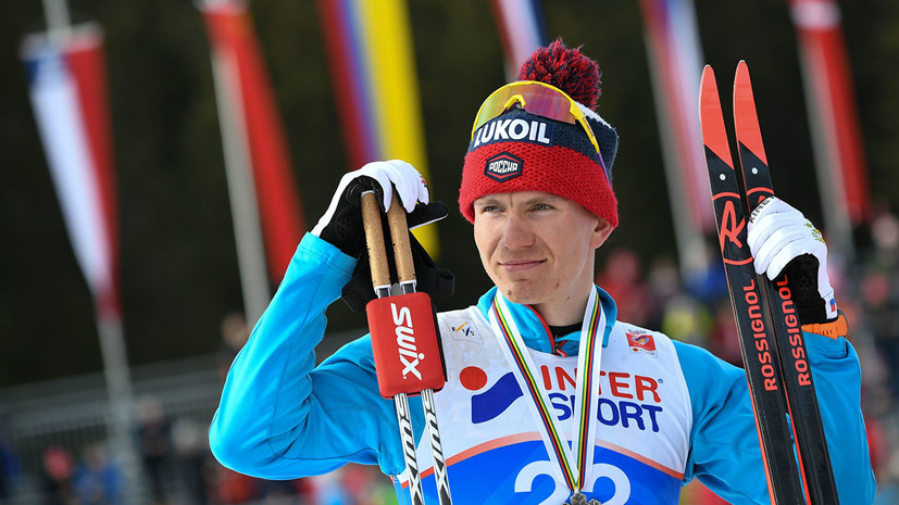 Большунов занял третье место в лыжном марафоне на 43 км в Норвегии