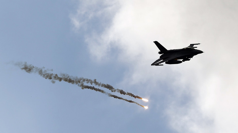 В Нидерландах истребитель F-16 на учениях подстрелил сам себя
