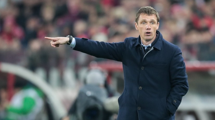 Гончаренко рассказал, что говорил игрокам ЦСКА в перерыве матча со «Спартаком»