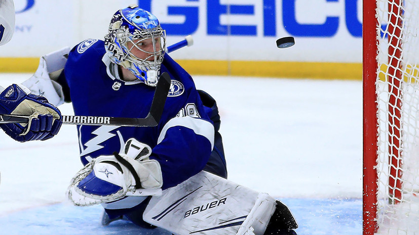 Василевский стал лучшим голкипером регулярного чемпионата НХЛ по победам