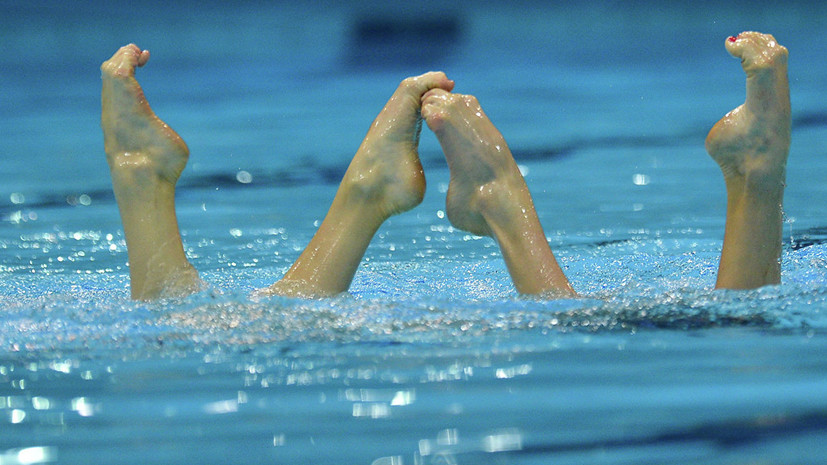 Аверина и Васильев завоевали серебро и бронзу на этапе Мировой серии по синхронному плаванию