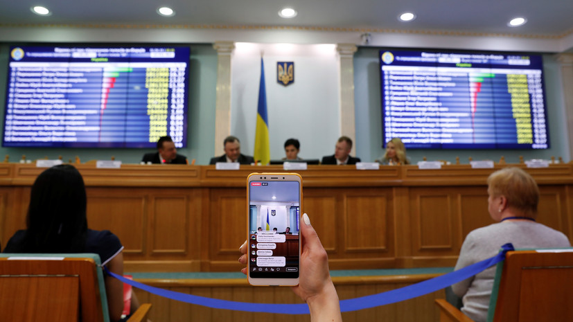 В ЦИК Украины официально объявили результаты первого тура выборов