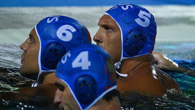 Российские ватерполисты проиграли команде Греции в матче за седьмое место на КЕ