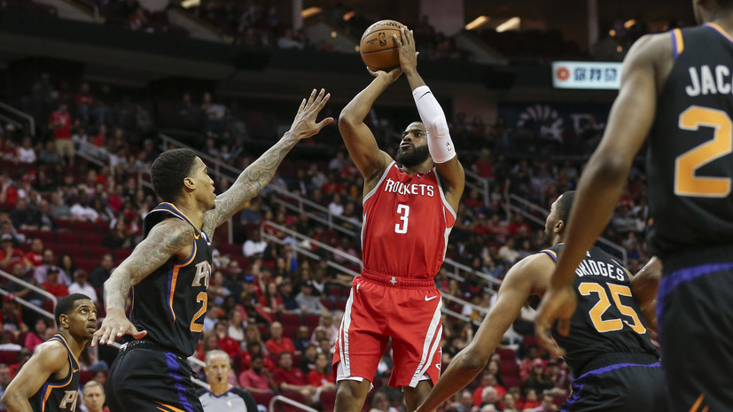 «Хьюстон» разгромил «Финикс» в НБА, Харден набрал 30 очков