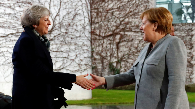 Меркель встретится с Мэй для обсуждения брексита