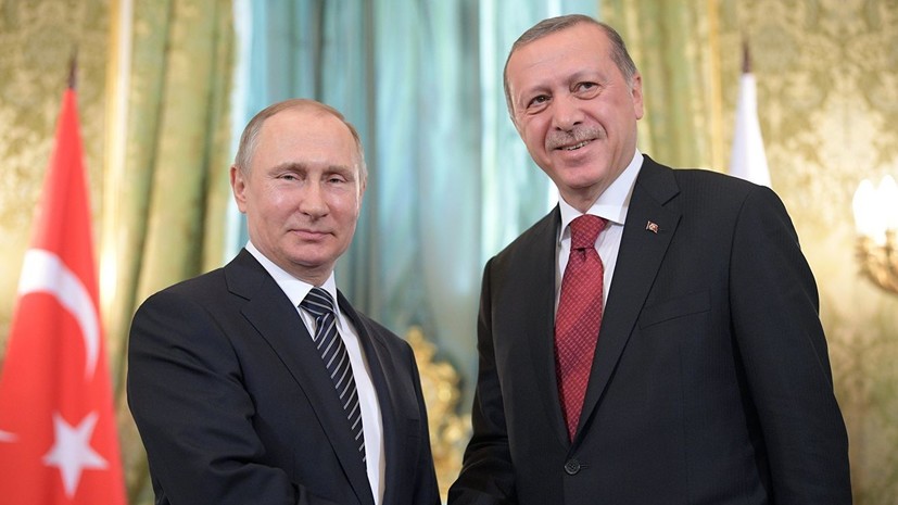 В Москве начались переговоры Путина и Эрдогана