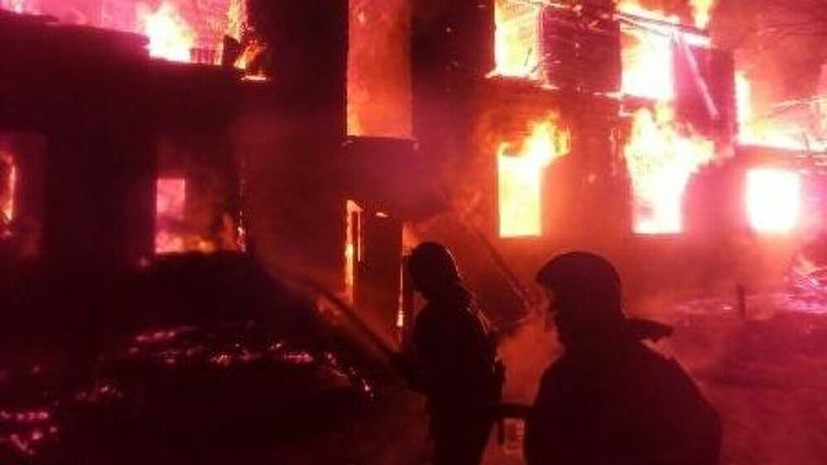 Следователи взяли под контроль ситуацию с пожаром в жилом доме во Владимирской области