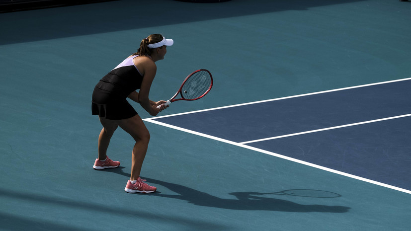 Родина вышла во второй круг турнира WTA в Лугано, обыграв Таусон