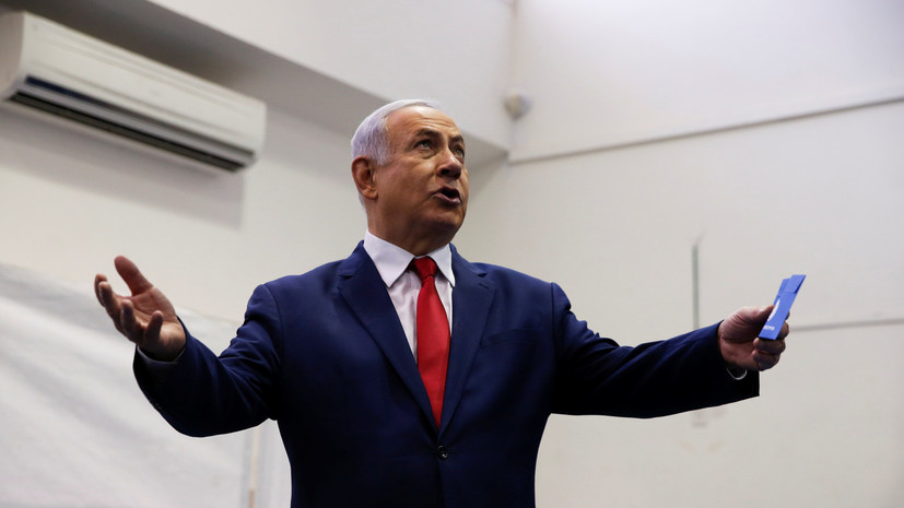 Экзитпол: партия Нетаньяху на один мандат отстаёт от блока оппозиции