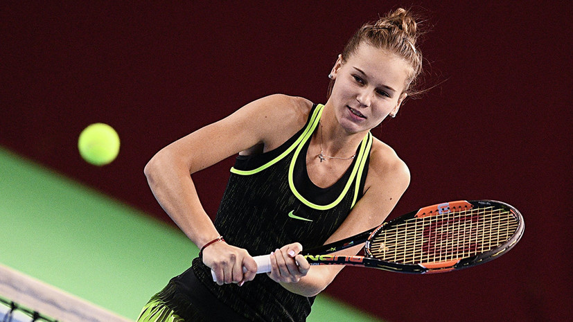 Кудерметова вышла во второй круг теннисного турнира в Лугано