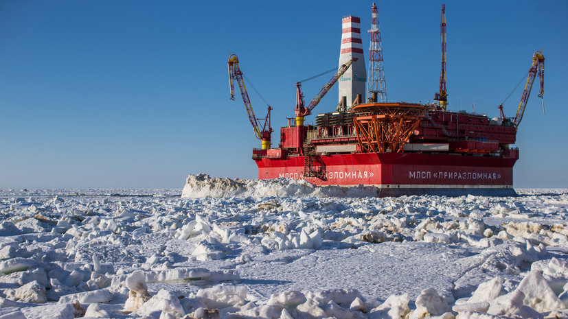 В Минэнерго рассказали о нефтедобыче в Арктике