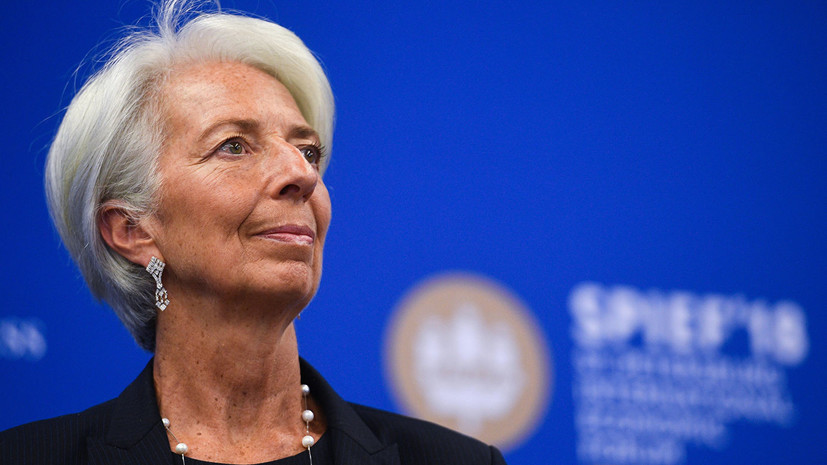Глава МВФ рассказала о состоянии мировой экономики