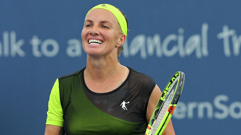 Кузнецова обыграла Бачински и вышла в четвертьфинал турнира WTA в Лугано