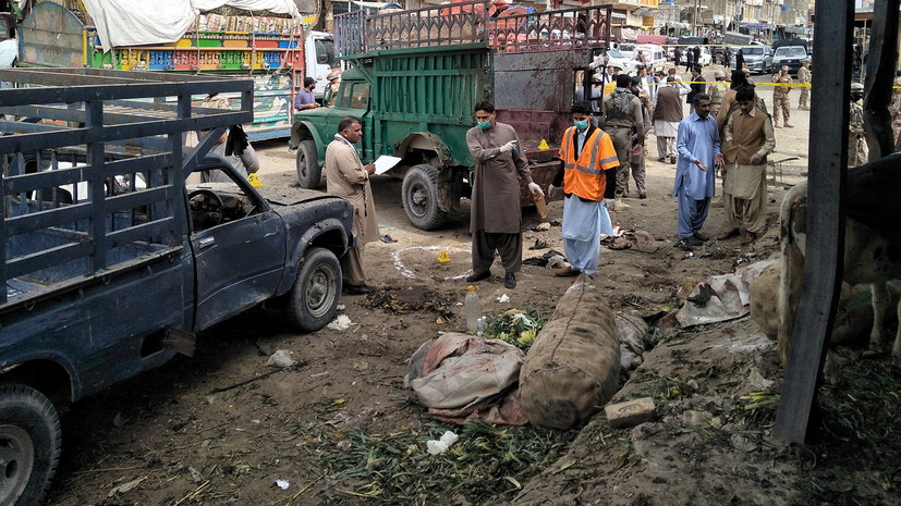 Один человек погиб и восемь пострадали в результате взрыва в Пакистане