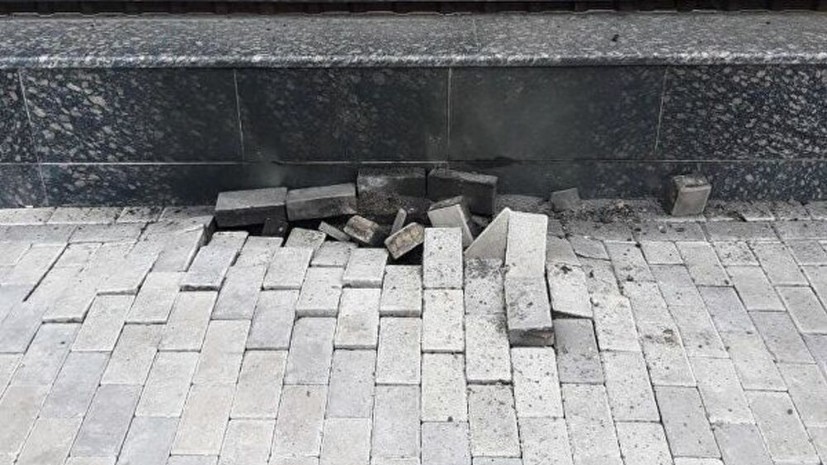 Около посольства России в Киеве произошёл взрыв