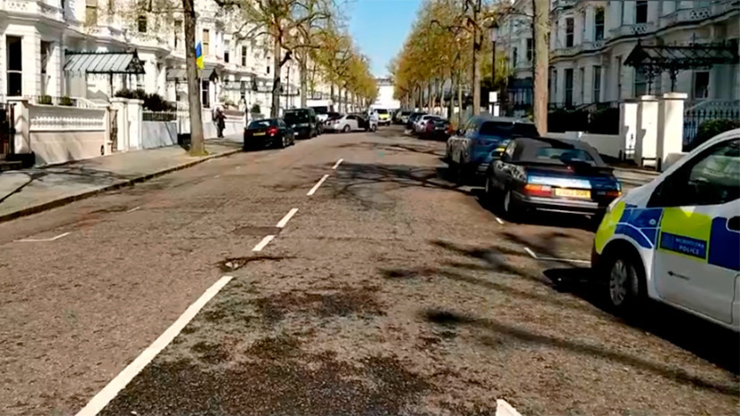 В Лондоне рядом с посольством Украины произошла стрельба