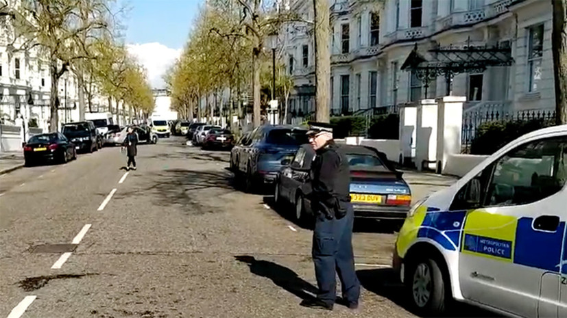 Посольство Украины в Лондоне объяснило стрельбу у здания дипмиссии