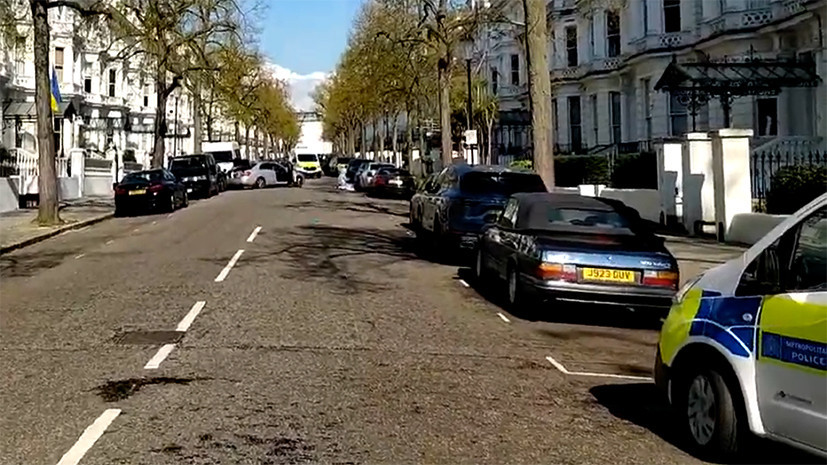 Скотленд-Ярд не связывает инцидент у посольства Украины с терроризмом