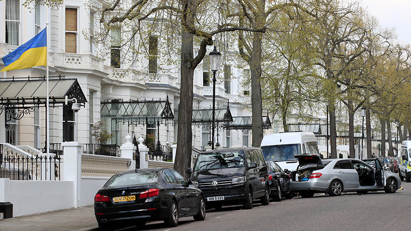Задержание со стрельбой: в Лондоне неизвестный протаранил машину посла Украины
