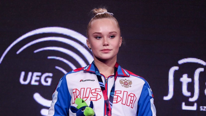 Гимнастка Мельникова завоевала бронзу в вольных упражнениях на ЧЕ