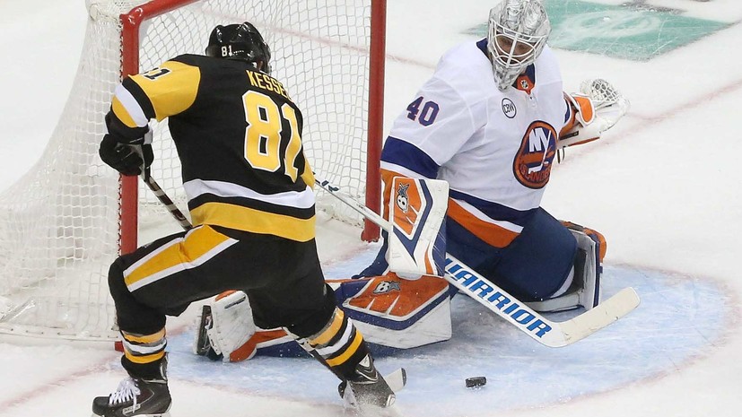 «Питтсбург» проиграл «Айлендерс» и оказался за шаг до вылета из плей-офф НХЛ