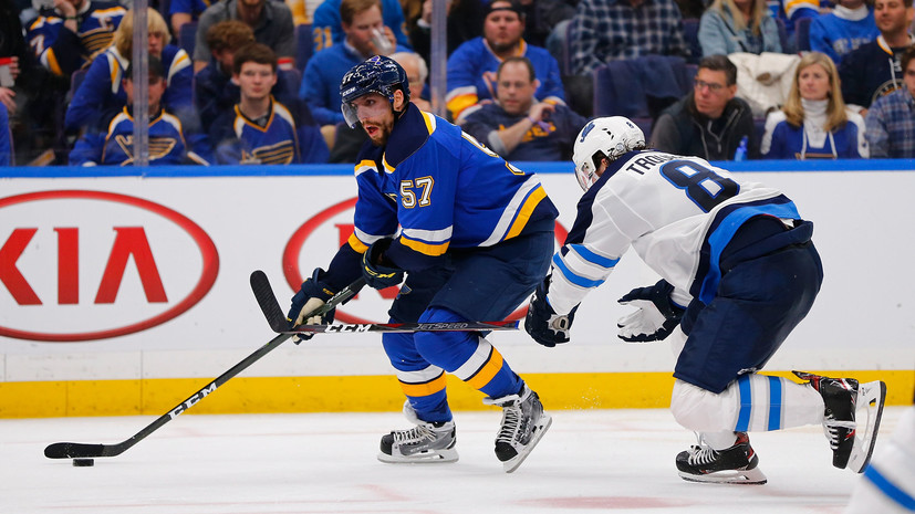 «Сент-Луис» уступил в серии плей-офф НХЛ «Виннипегу», несмотря на гол Тарасенко