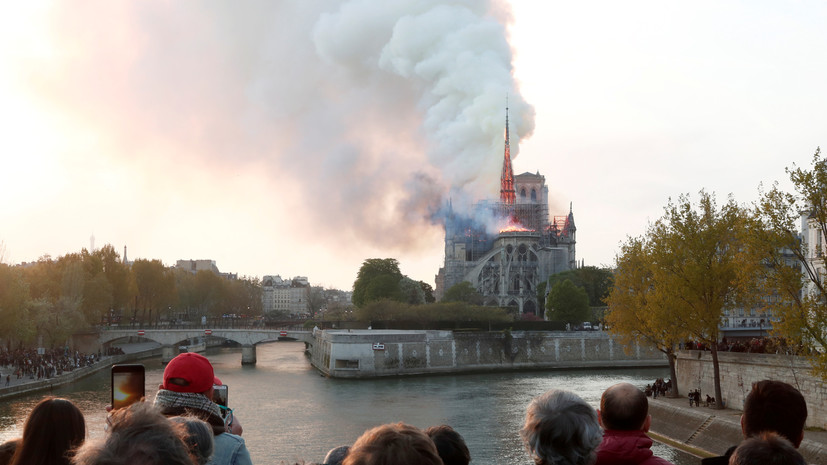Горнолыжница Шиффрин — о пожаре в соборе Парижской Богоматери: душераздирающие новости