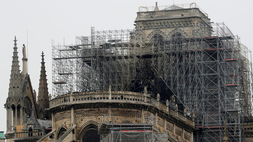Эксперт оценила перспективы реставрации Нотр-Дама после пожара
