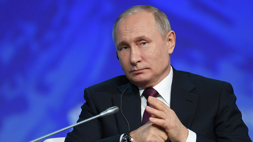 Путин призвал «не топтаться на месте» в космической сфере