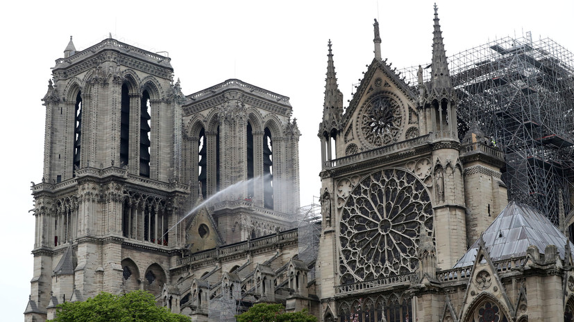 ПСЖ поможет в сборе средств на восстановление собора Парижской Богоматери