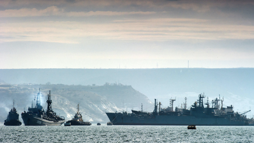 Корабельная ударная группировка ЧФ провела учения в акватории Чёрного моря