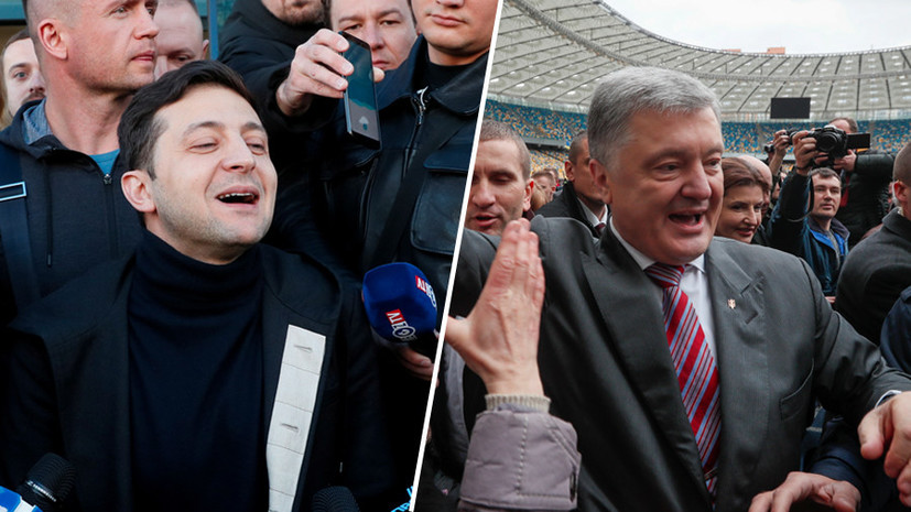 МВД Украины ожидает до 60 тысяч зрителей на дебатах Порошенко и Зеленского