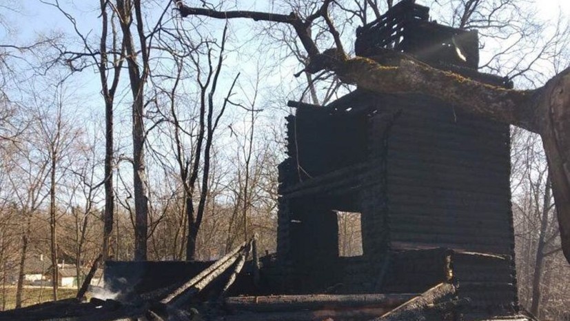 В Белоруссии сгорел деревянный католический храм XIX века