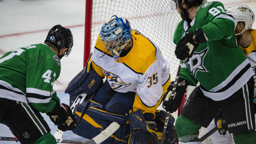 Гол Радулова помог «Далласу» сравнять счёт в серии плей-офф НХЛ с «Нэшвиллом»