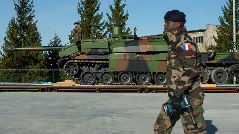Прибалтийский манёвр: Франция отправляет в Эстонию танки и 300 военных