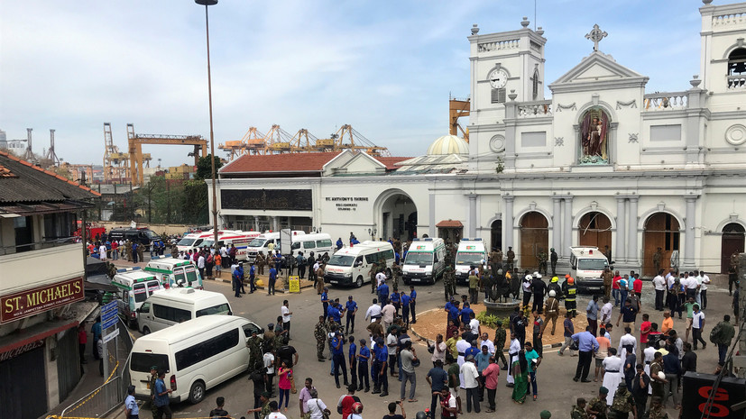 В двух церквях на Шри-Ланке произошли взрывы