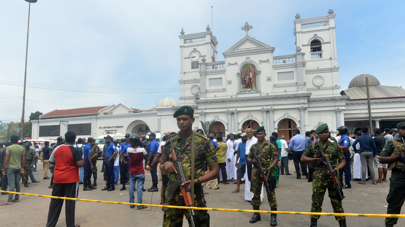 При взрывах на Шри-Ланке погибли 42 человека