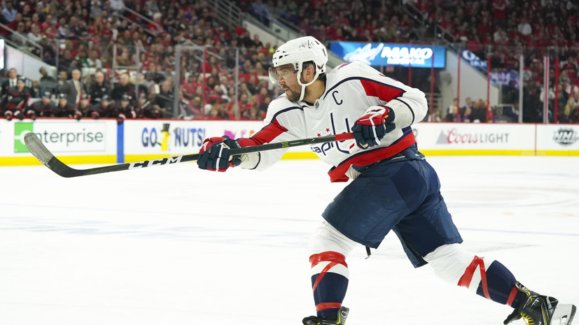 Овечкин вышел на первое место среди россиян по голам в плей-офф НХЛ
