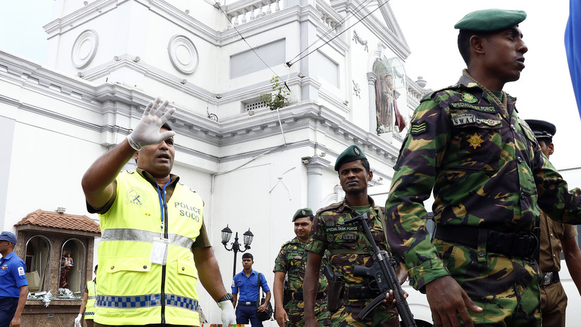 СМИ: В связи со взрывами на Шри-Ланке задержаны семь человек