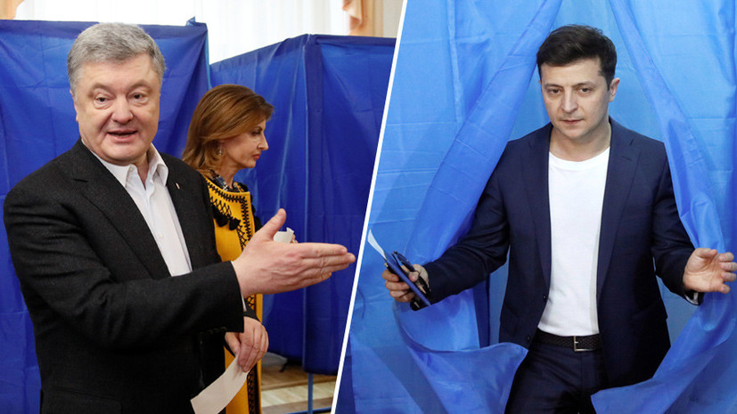 Данные экзитполов: Зеленский набирает более 70% голосов на выборах президента Украины
