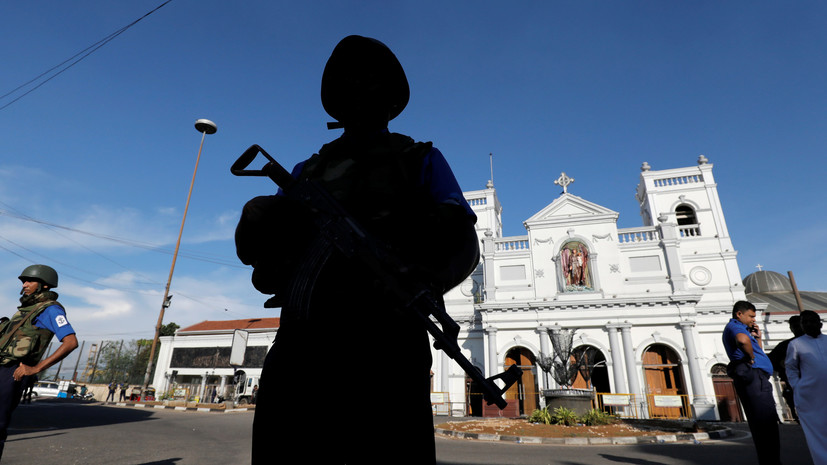 Власти Шри-Ланки назвали стоящую за терактами группировку 